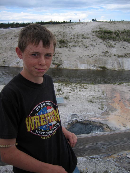 2006 family reunion in Yellowstone National Park